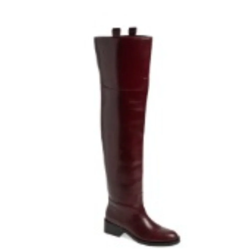 NWT Jeffrey Campbell Shamble Over the Knee Boot (Women) (Wide Calf)